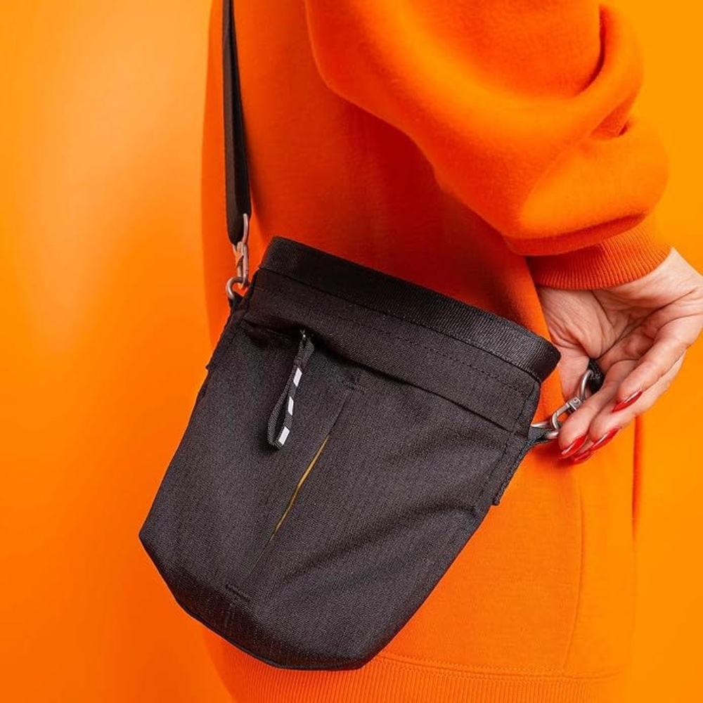 IKEA VARLDENS Crossbody Purse Bag Black